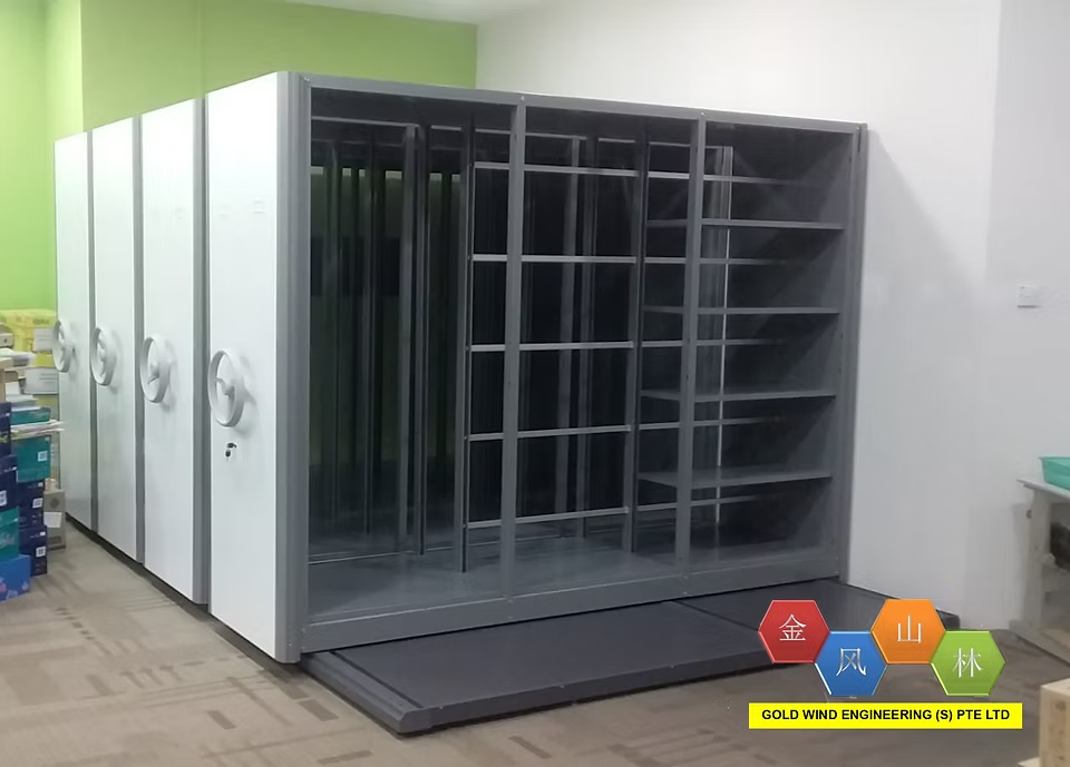 MOBILE COMPACTOR SHELVING